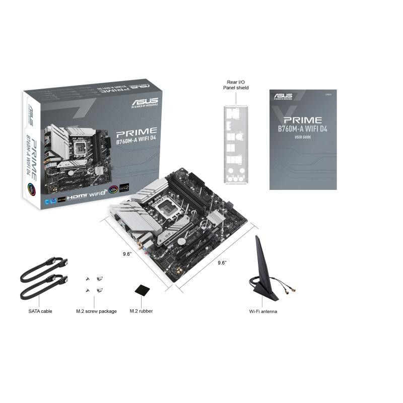 ASUS PRIME B760M-A WIFI D4 · Cartes mères · Informat Systems Strasbourg (image 6)
