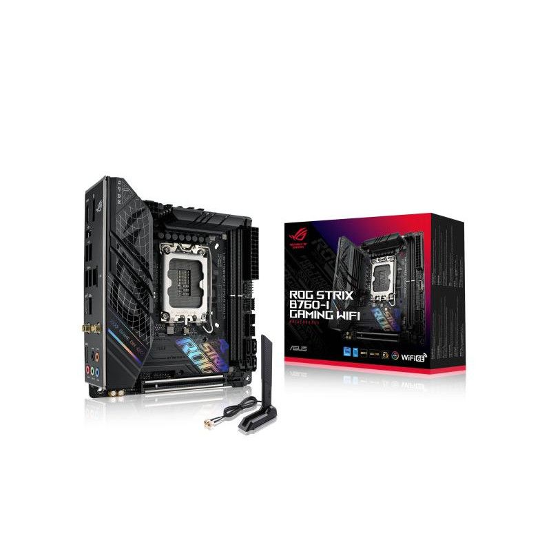ASUS ROG STRIX B760-I GAMING WIFI · Cartes mères · Informat Systems Strasbourg