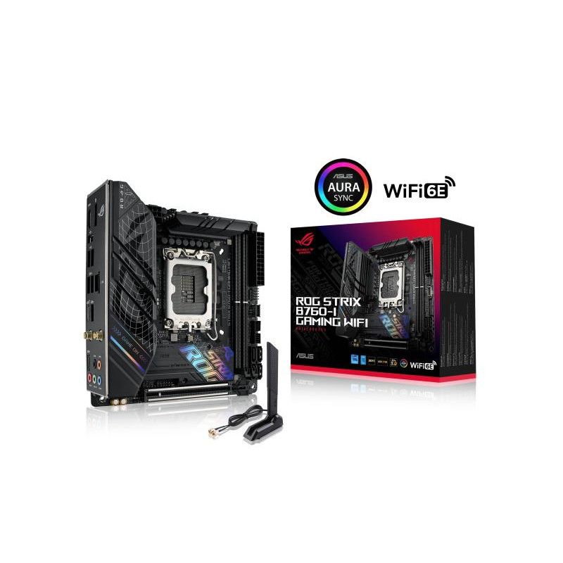 ASUS ROG STRIX B760-I GAMING WIFI · Cartes mères · Informat Systems Strasbourg (image 2)