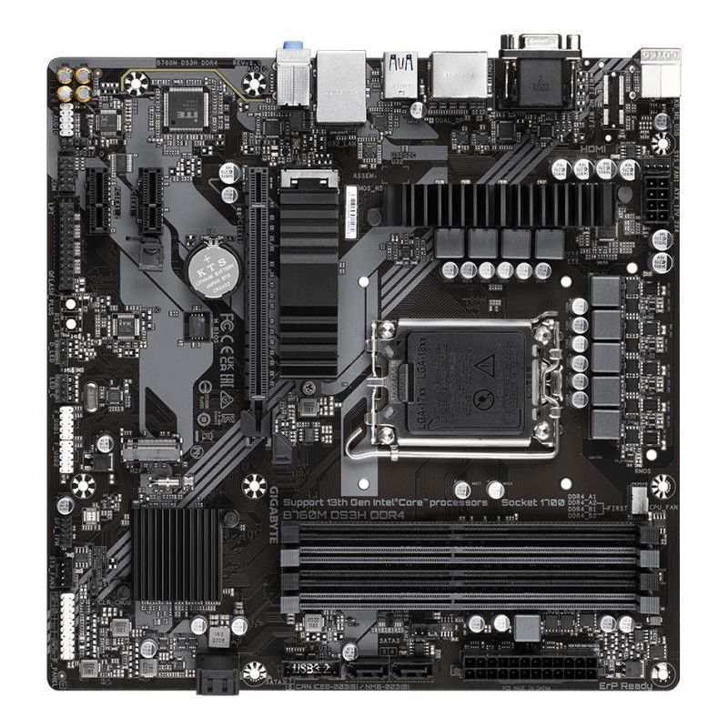 GIGABYTE B760M DS3H DDR4 · Cartes mères · Informat Systems Strasbourg (image 5)