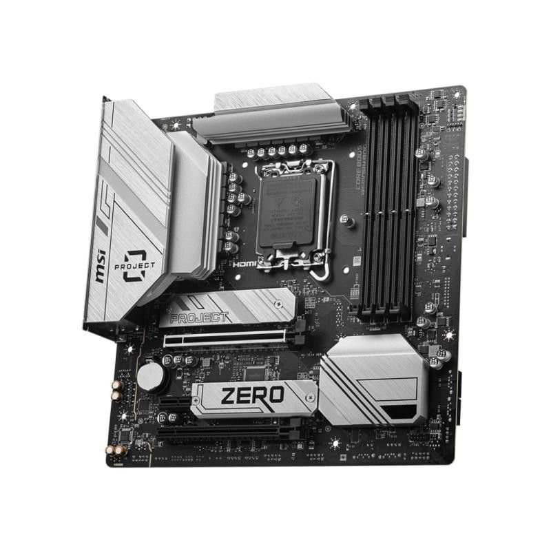 MSI B760M PROJECT ZERO · Cartes mères · Informat Systems Strasbourg