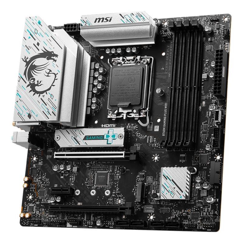 MSI B760M GAMING PLUS WIFI · Cartes mères · Informat Systems Strasbourg (image 3)