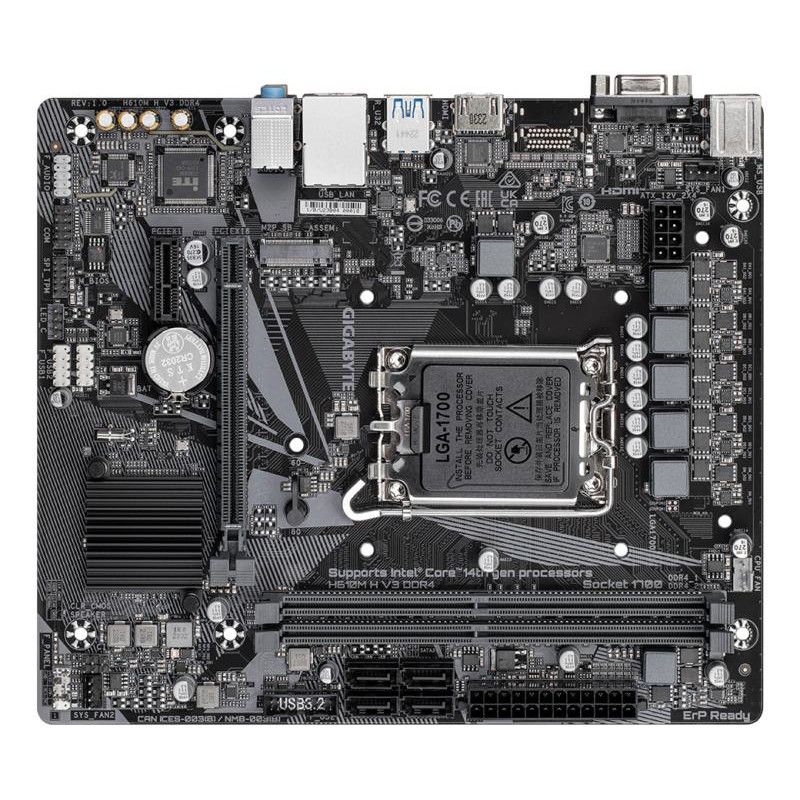 GIGABYTE H610M H V3 DDR4 · Cartes mères · Informat Systems Strasbourg (image 4)