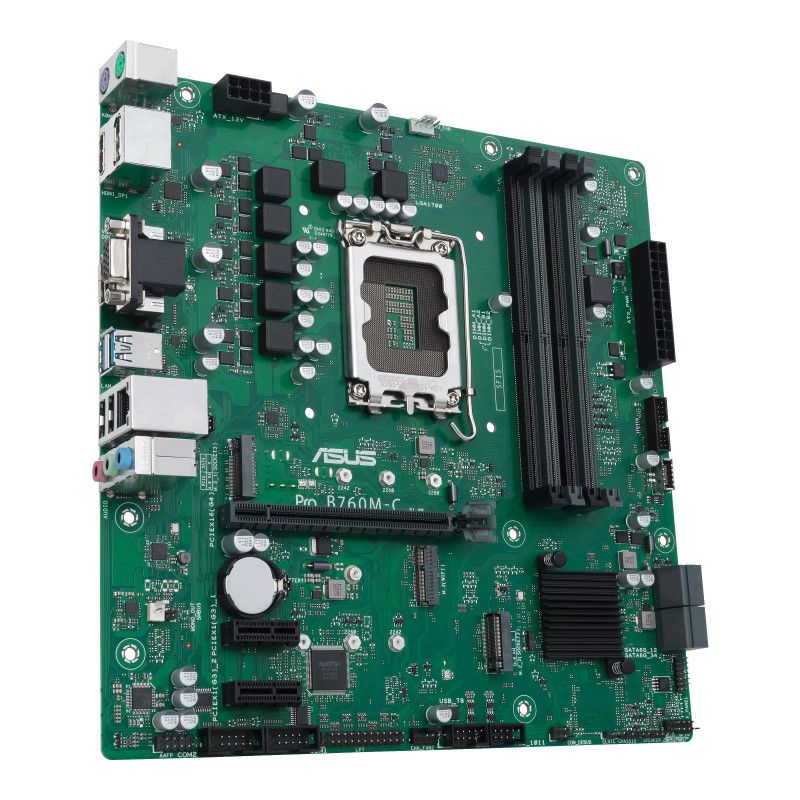 ASUS PRO B760M-C-CSM · Cartes mères · Informat Systems Strasbourg