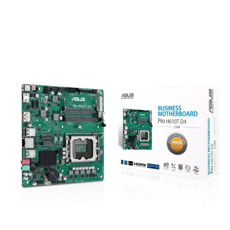 ASUS PRO H610T D4 CSM · Cartes mères · Informat Systems Strasbourg (image 3)
