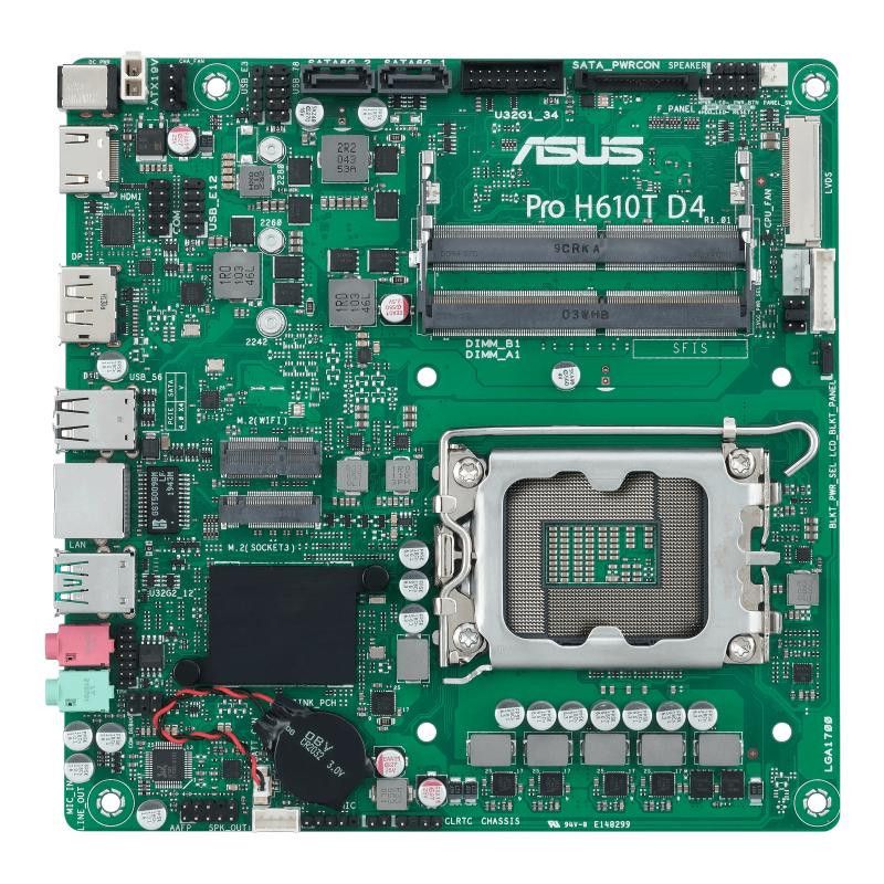 ASUS PRO H610T D4 CSM · Cartes mères · Informat Systems Strasbourg (image 4)