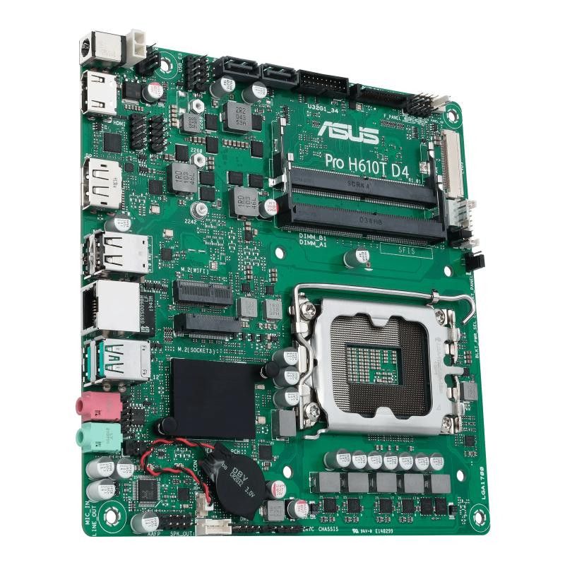 ASUS PRO H610T D4 CSM · Cartes mères · Informat Systems Strasbourg (image 6)