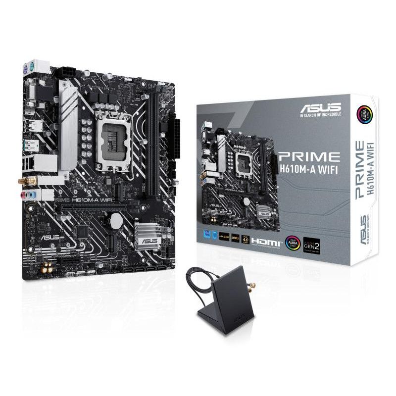 ASUS PRIME H610M-A WIFI · Cartes mères · Informat Systems Strasbourg