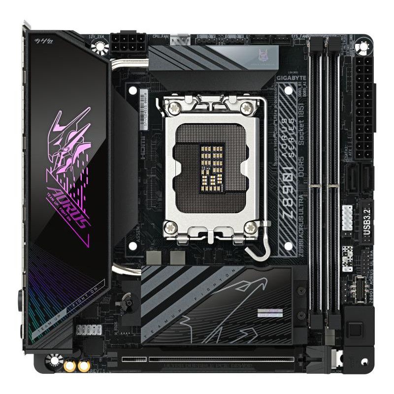 GIGABYTE Z890I AORUS ULTRA · Cartes mères · Informat Systems Strasbourg (image 2)