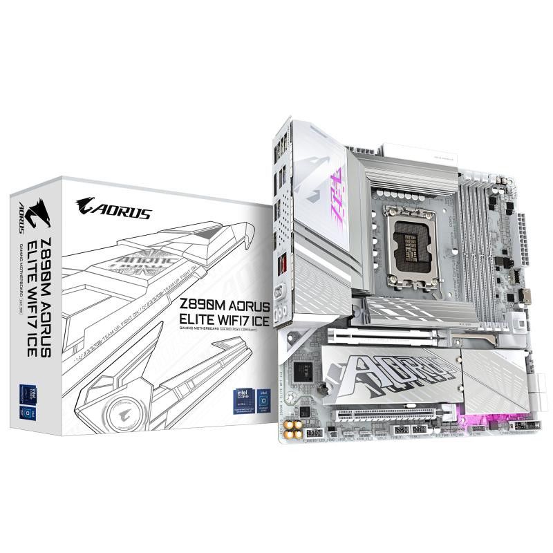 GIGABYTE Z890M AORUS ELITE WF7 ICE · Cartes mères · Informat Systems Strasbourg
