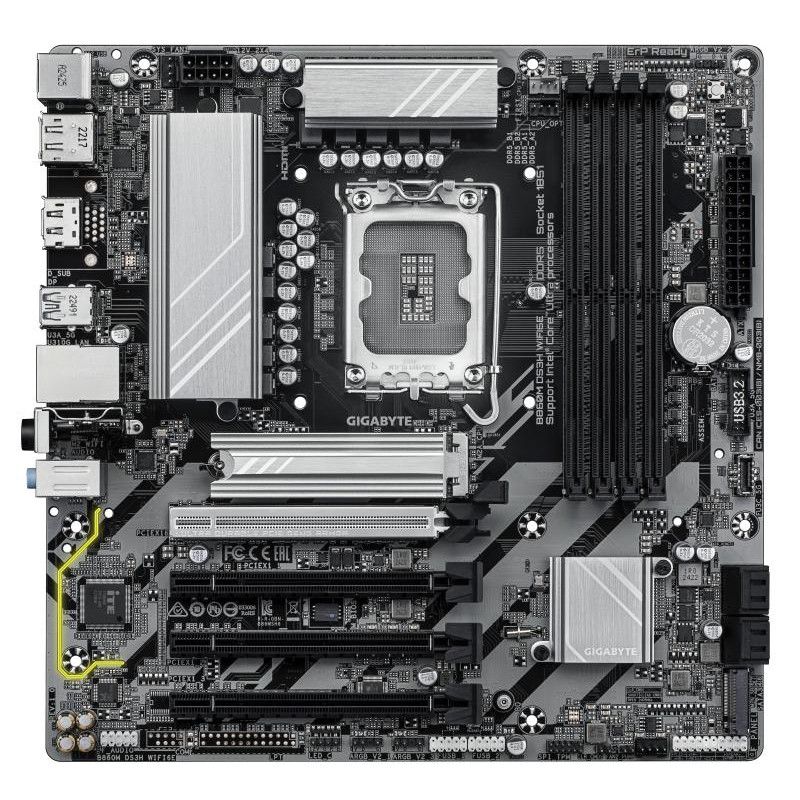 GIGABYTE B860M DS3H WIFI6E · Cartes mères · Informat Systems Strasbourg
