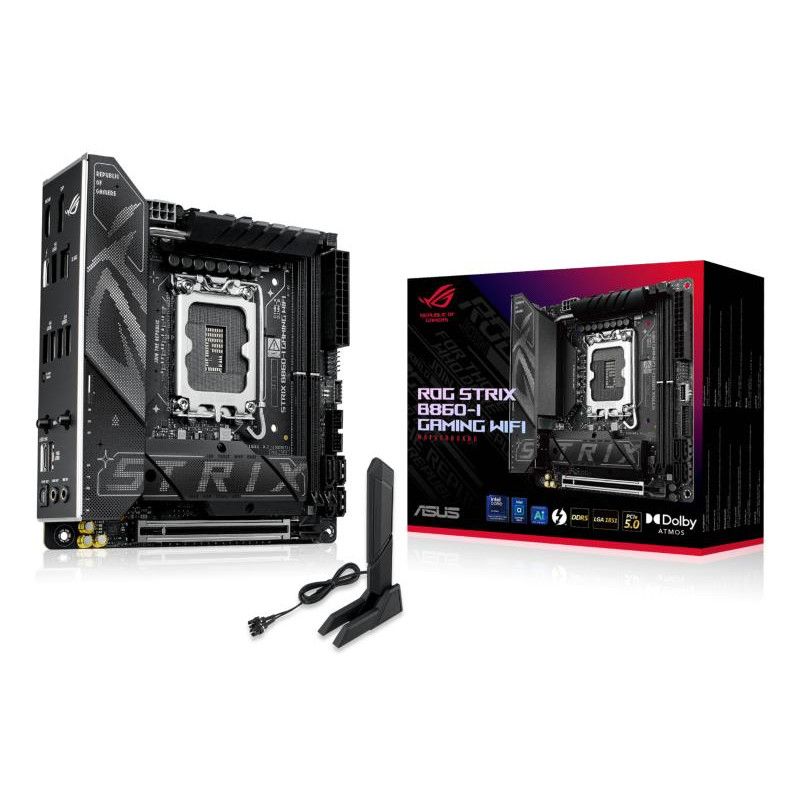 ASUS ROG STRIX B860-I GAMING WIFI · Cartes mères · Informat Systems Strasbourg