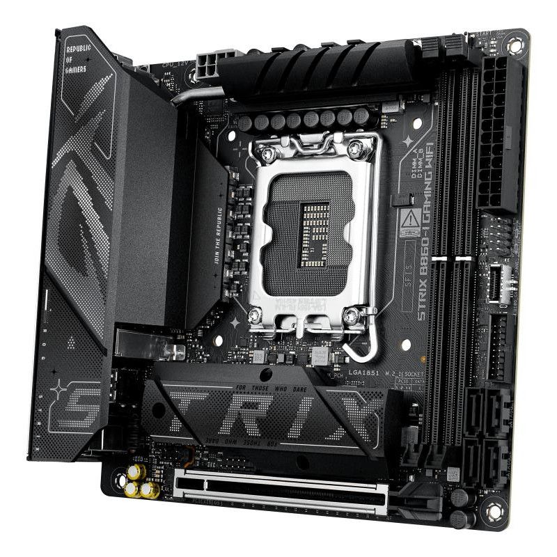 ASUS ROG STRIX B860-I GAMING WIFI · Cartes mères · Informat Systems Strasbourg (image 3)