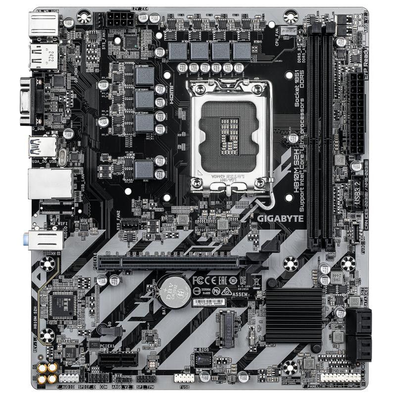 GIGABYTE H810M S2H · Cartes mères · Informat Systems Strasbourg