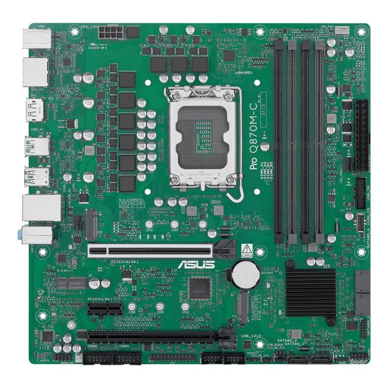 ASUS PRO Q870M-C-CSM · Cartes mères · Informat Systems Strasbourg (image 2)