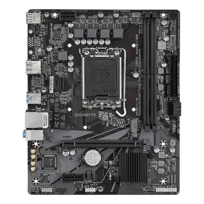 GIGABYTE H610M K V2 DDR5 · Cartes mères · Informat Systems Strasbourg (image 2)