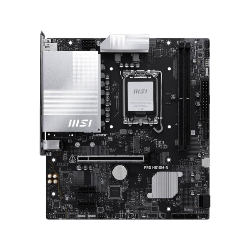 MSI PRO H810M-B carte mère Intel H810 LGA 1851 (Socket V1) micro ATX · Cartes mères · Informat Systems Strasbourg (image 2)