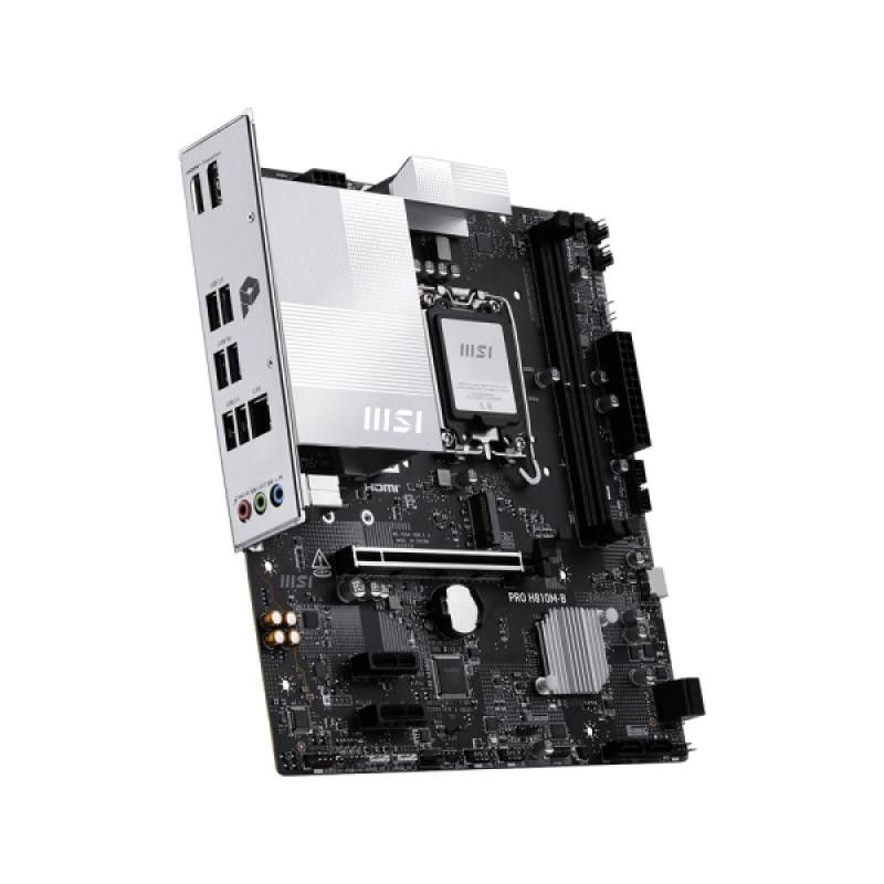 MSI PRO H810M-B carte mère Intel H810 LGA 1851 (Socket V1) micro ATX · Cartes mères · Informat Systems Strasbourg (image 3)