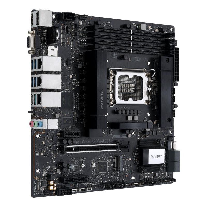 ASUS PRO WS W680M-ACE SE · Cartes mères · Informat Systems Strasbourg (image 2)