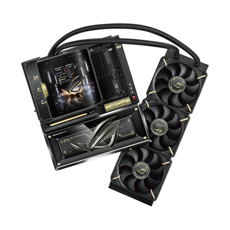 ASUS ROG CROSSHAIR X870E EDITION 20 + ROG RYUJIN 360 EDITION 20 · Cartes mères · Informat Systems Strasbourg