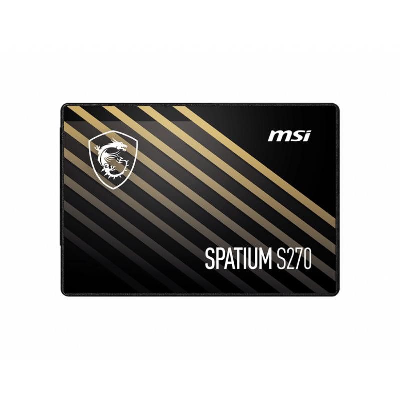 MSI Spatium S270 SATA 2.5 240GB 240 Go 2.5" Série ATA III 3D NAND · SSD SATA · Informat Systems Strasbourg (image 2)