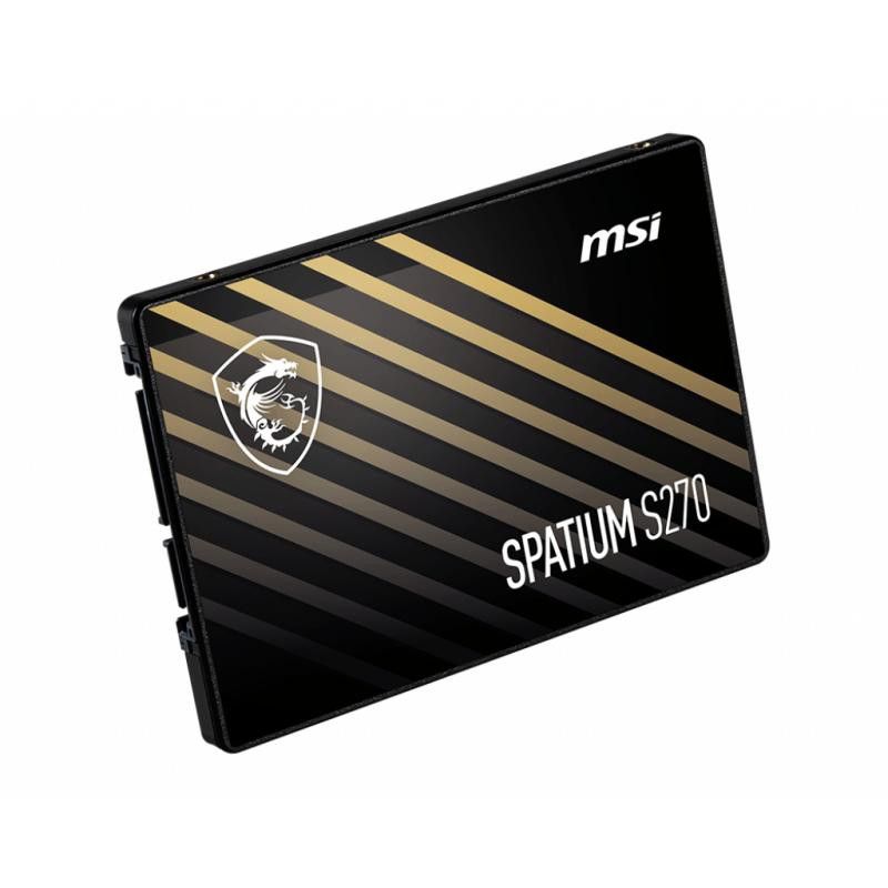 MSI Spatium S270 SATA 2.5 240GB 240 Go 2.5" Série ATA III 3D NAND · SSD SATA · Informat Systems Strasbourg (image 5)