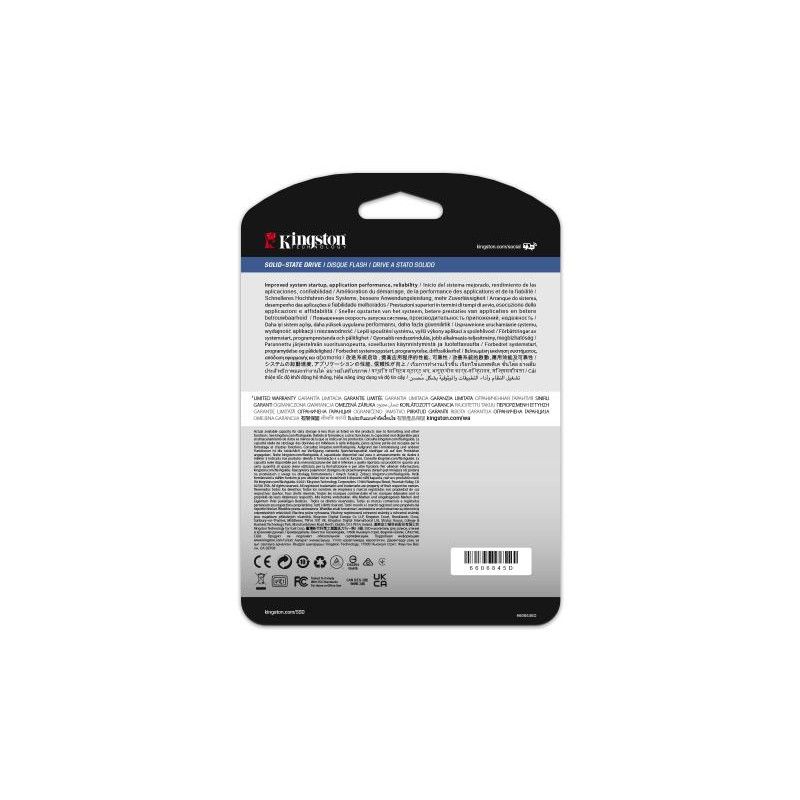 Kingston Technology SSD SATA Enterprise DC600M (usage mixte) 2,5 de 480 Go · Stockage · Informat Systems Strasbourg (image 4)