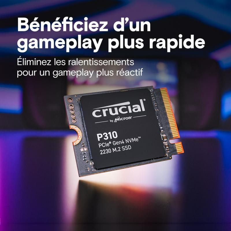 CRUCIAL P310 2T PCIe Gen4 2230 M.2 *CT2000P310SSD2 · SSD M.2 · Informat Systems Strasbourg (image 4)