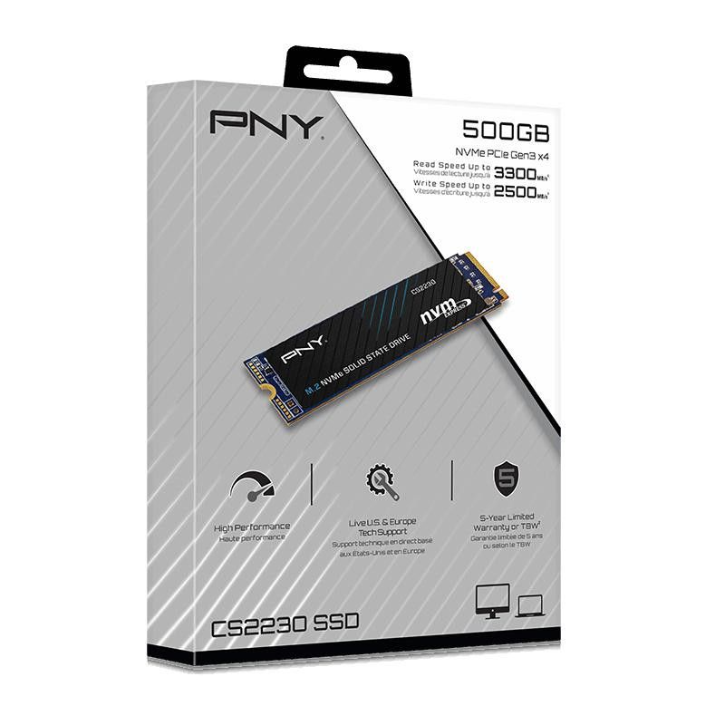 PNY CS2230 500 Go M.2 PCI Express 3.0 NVMe 3D NAND · SSD M.2 · Informat Systems Strasbourg (image 7)
