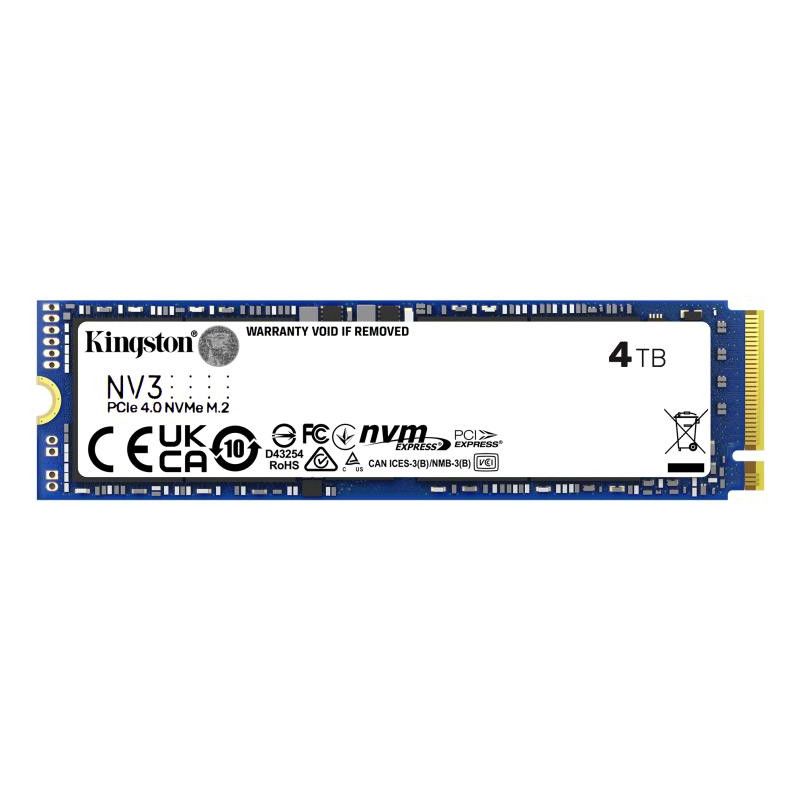 KINGSTON SSD NV3 4000G M.2 NVMe PCIe 4.0 *SNV3S/4000G · SSD M.2 · Informat Systems Strasbourg (image 3)
