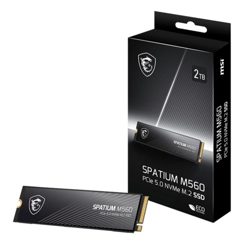 MSI SSD SPATIUM M560 PCIe 5.0 NVMe M.2 2TB · SSD M.2 · Informat Systems Strasbourg (image 5)