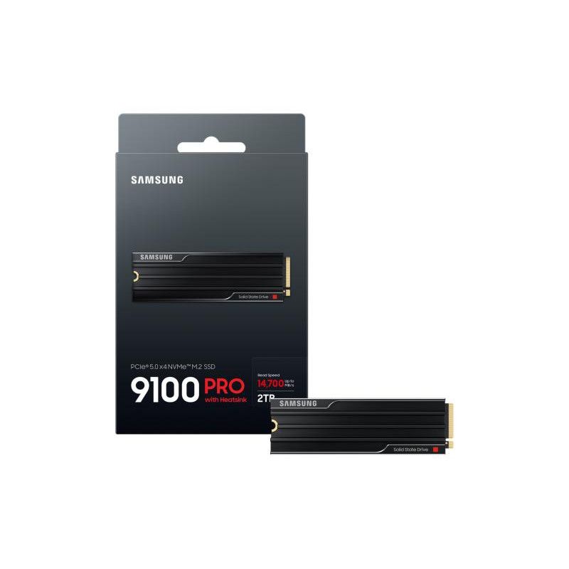 SAMSUNG SSD 9100 PRO 2T M.2 Gen5 + Dissipateur *MZ-VAP2T0CW · SSD M.2 · Informat Systems Strasbourg (image 3)