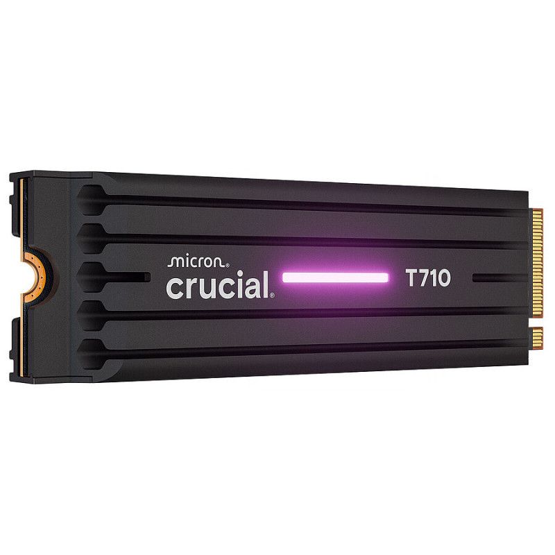 CRUCIAL T710 4T PCIe M.2 with heatsink*CT4000T710SSD5 · SSD M.2 · Informat Systems Strasbourg (image 2)