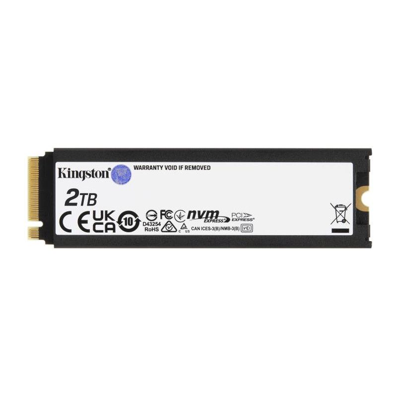 Kingston Technology 2000G RENEGADE PCIe 4.0 NVMe SSD W/ Radiateur de dissipation thermique · SSD M.2 · Informat Systems St... (image 2)
