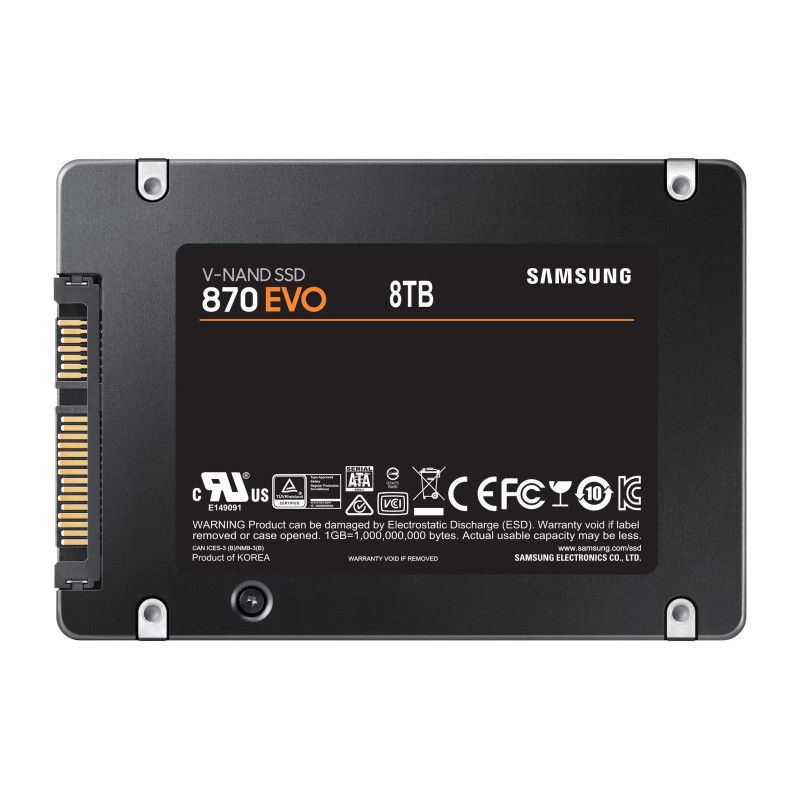 SAMSUNG SSD 870 EVO 8T 2.5" · Disques SSD · Informat Systems Strasbourg