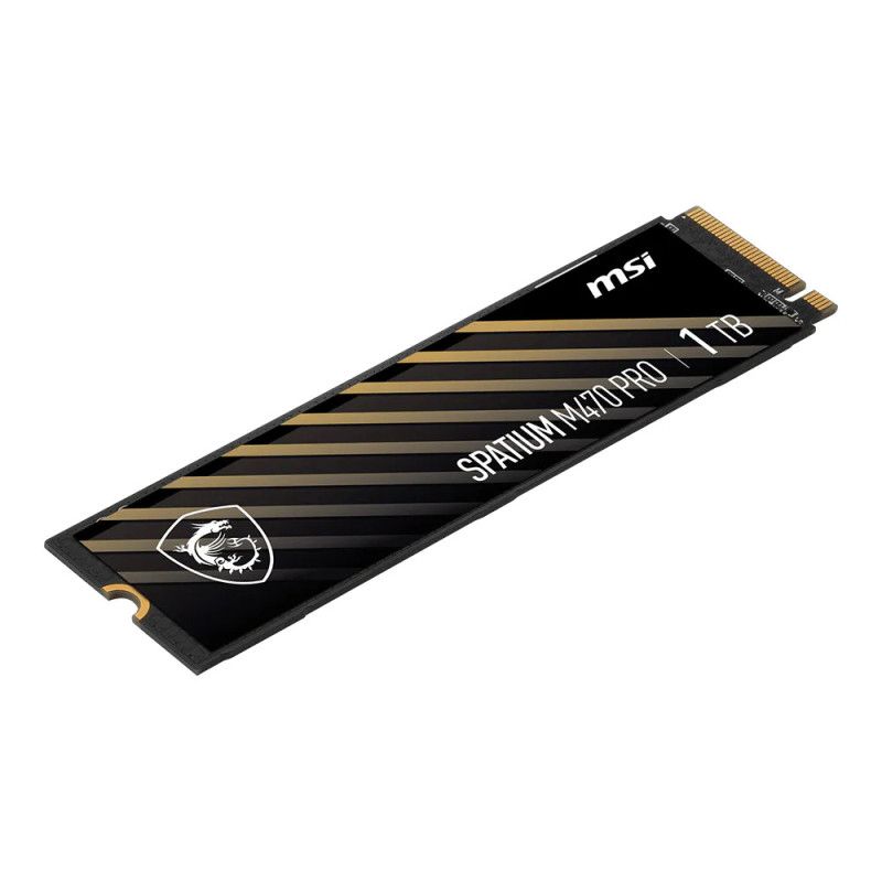 MSI SPATIUM M470 PRO PCIe 4.0 NVMe M.2 500GB · SSD M.2 · Informat Systems Strasbourg