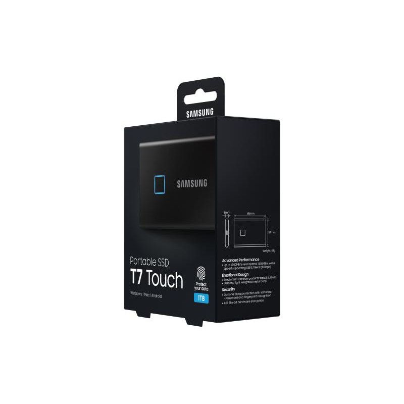 SAMSUNG T7 Touch SSD 1T Externe *MU-PC1T0K/WW · Disques durs Externe · Informat Systems Strasbourg (image 17)
