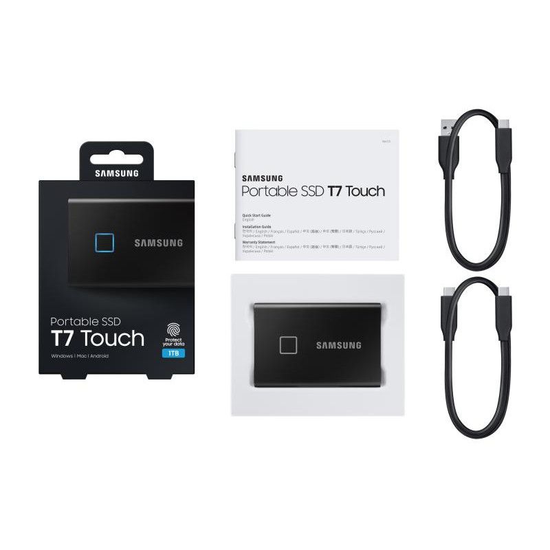 SAMSUNG T7 Touch SSD 1T Externe *MU-PC1T0K/WW · Disques durs Externe · Informat Systems Strasbourg (image 18)