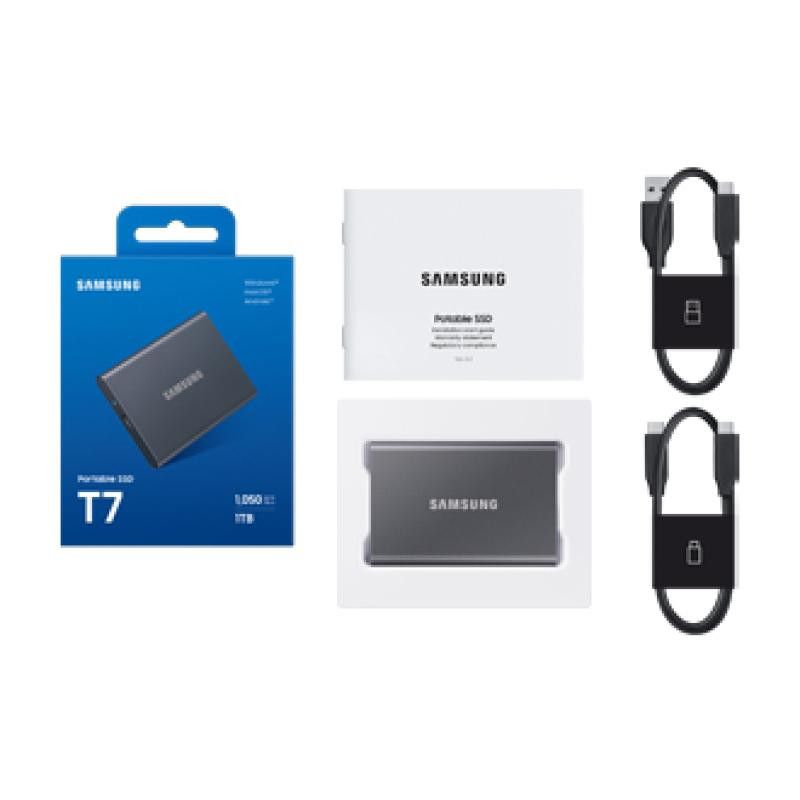 Samsung SSD externe T7 USB 3.2 4 To (Gris) · Disques durs Externe · Informat Systems Strasbourg (image 9)