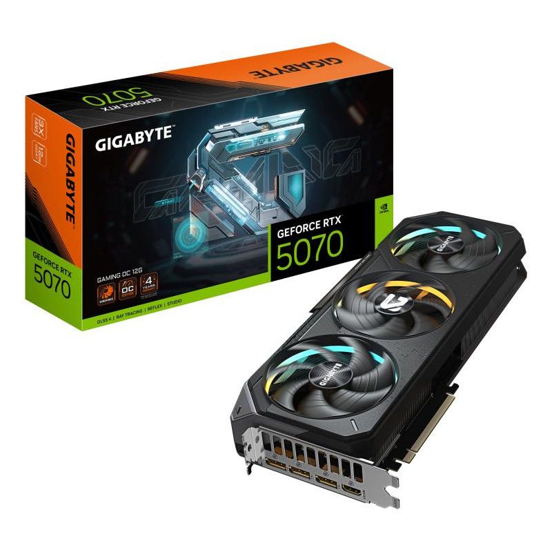 GIGABYTE GeForce RTX 5070 GAMING OC 12G Carte Graphique · Cartes graphiques · Informat Systems Strasbourg