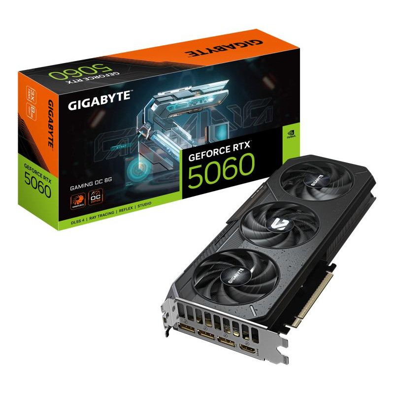 GIGABYTE GeForce RTX 5060 GAMING OC 8G Carte Graphique · Cartes graphiques · Informat Systems Strasbourg