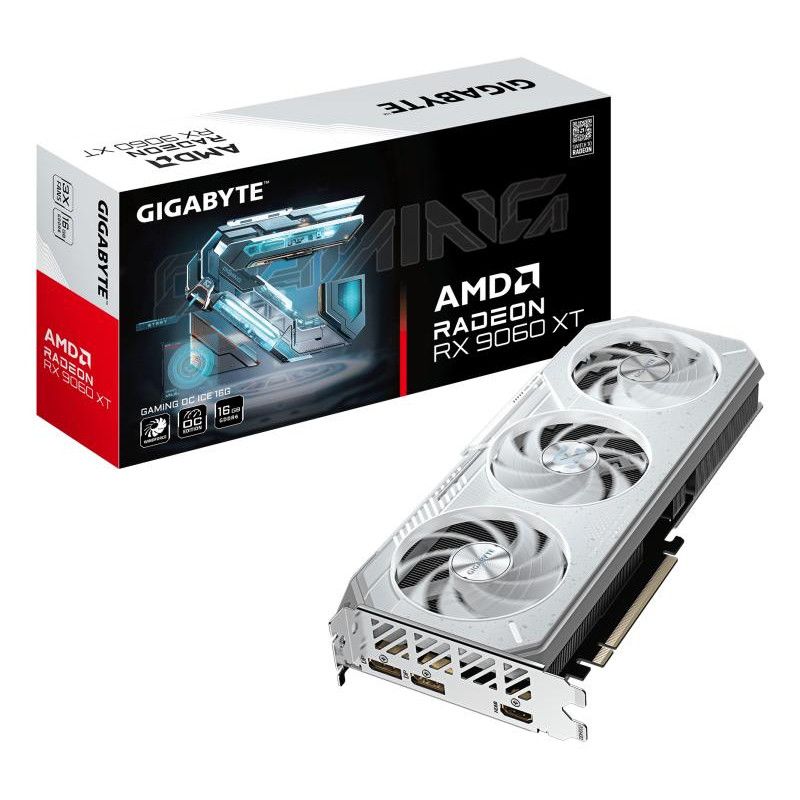 GIGABYTE GAMING Carte Graphique Radeon RX 9060 XT OC ICE 16G · Cartes graphiques · Informat Systems Strasbourg