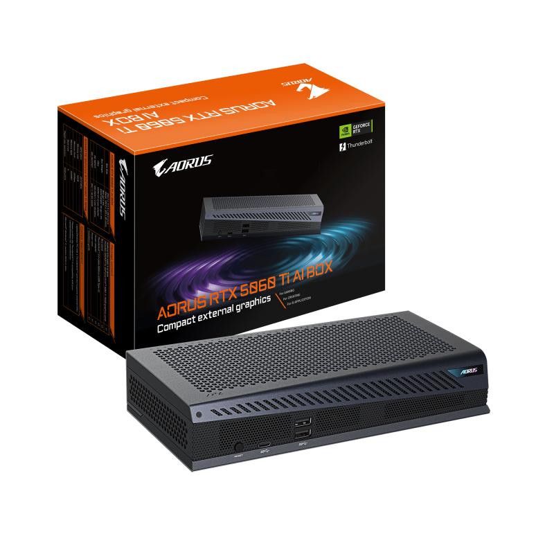 GIGABYTE AORUS RTX 5060 Ti AI BOX Carte Graphique · Cartes graphiques · Informat Systems Strasbourg