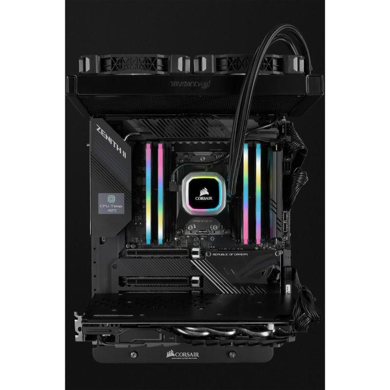 CORSAIR VENGEANCE RGB PRO SL 32GO DDR4 3200 CL16 ( 2x16GO) NOIR · Mémoires PC · Informat Systems Strasbourg (image 3)