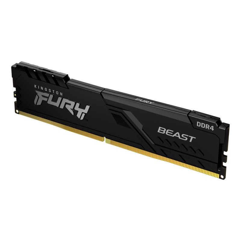 KINGSTON 16G (2x8G) D4 3200Mhz FURY Beast Black · Mémoires PC · Informat Systems Strasbourg