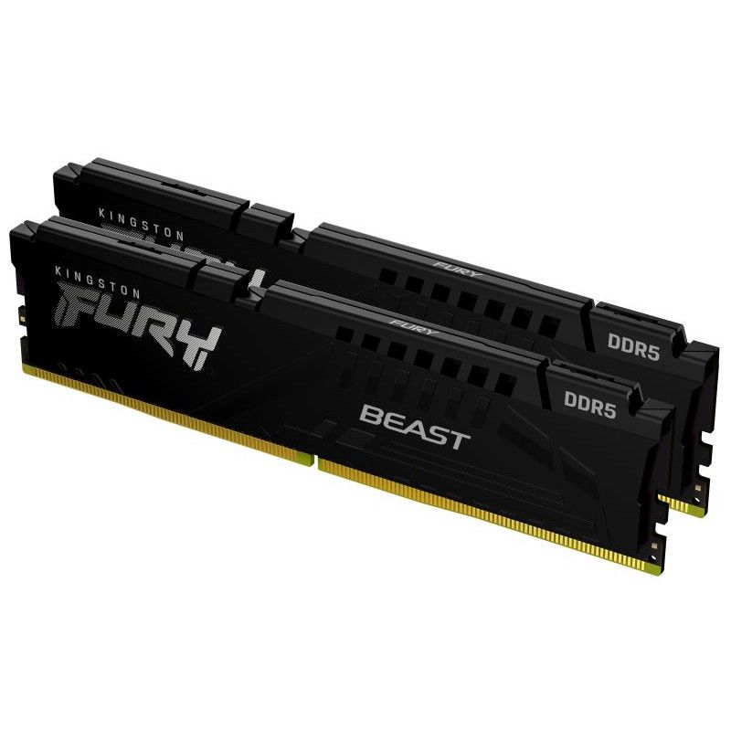 KINGSTON 32G (2x16G) D5 5200Mhz FURY BEAST RGB XMP · Accueil · Informat Systems Strasbourg