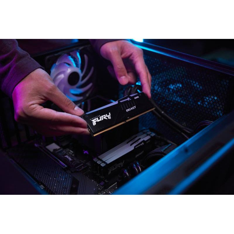 KINGSTON 64G (2x32G) D5 5600Mhz FURY BEAST RBG XMP · Mémoires PC · Informat Systems Strasbourg (image 17)