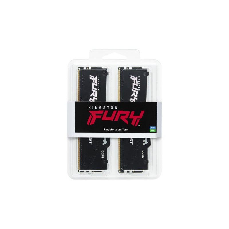 KINGSTON 64G (2x32G) D5 5600Mhz FURY BEAST RBG XMP · Mémoires PC · Informat Systems Strasbourg (image 5)