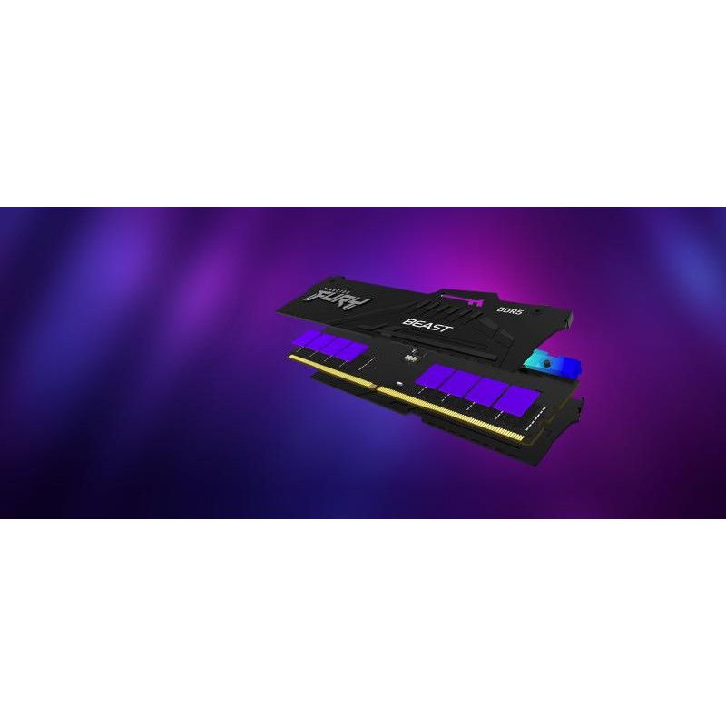 Kingston Technology FURY Beast 16 Go 6000 MT/s DDR5 CL36 DIMM (Kits de 2) RGB EXPO · Mémoires PC · Informat Systems Strasb... (image 12)