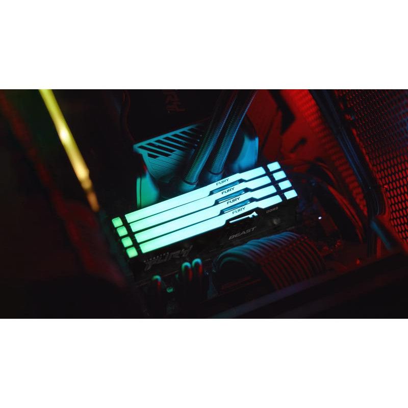 Kingston Technology FURY Beast 16 Go 6000 MT/s DDR5 CL36 DIMM (Kits de 2) RGB EXPO · Mémoires PC · Informat Systems Strasb... (image 15)
